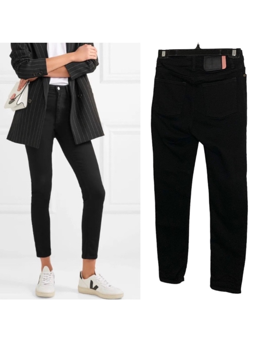 ACNE STUDIOS Bla Konst Peg Black Jeans size 30